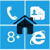Home8+ like Windows 8 Launcher - دانلود لانچر اندروید ویندوز هشت
